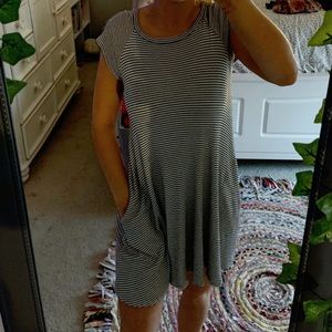 striped Soprano comfy dress
